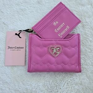 Juicy🍊 Couture "Flawless" Bifold✌️ Wallet With Pullout Card💳 Case